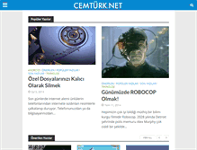 Tablet Screenshot of cemturk.net